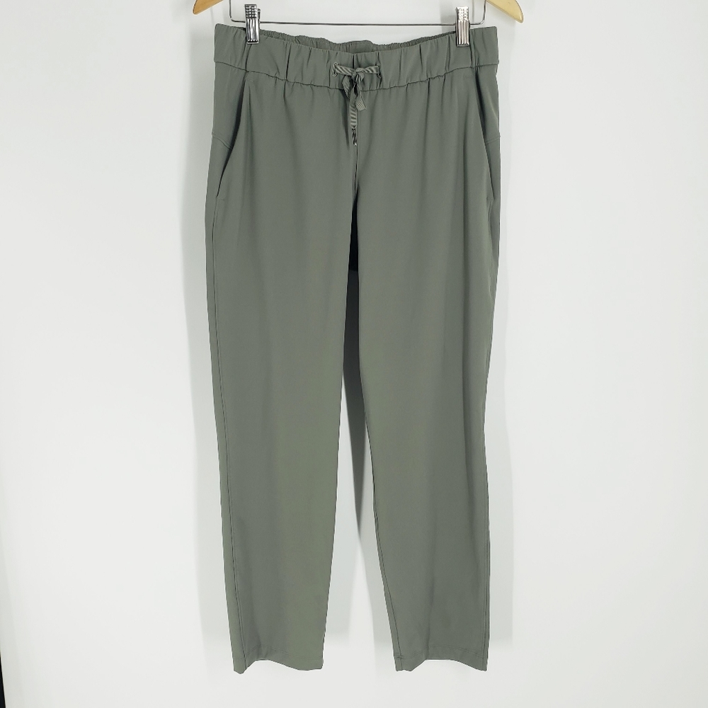 Lululemon On The Fly Pant Green Luxtreme Size 8
